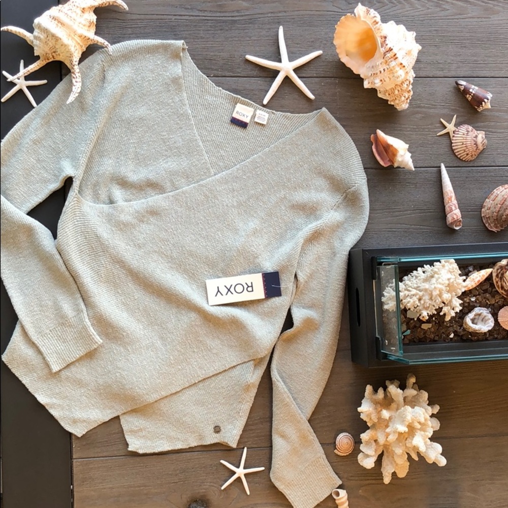 🌴🌼ROXY- LOVE AT FIRST LIGHT SWEATER🌼 - Picture 2 of 8